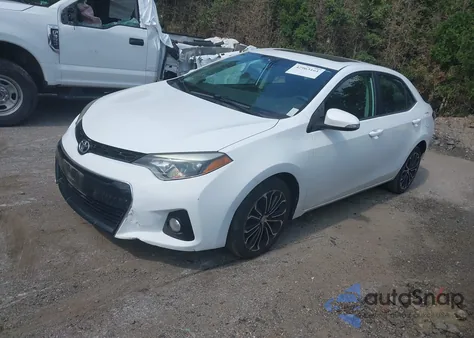 2014 Toyota Corolla S Plus from USA, damaged, VIN 2T1BURHEXEC028015
